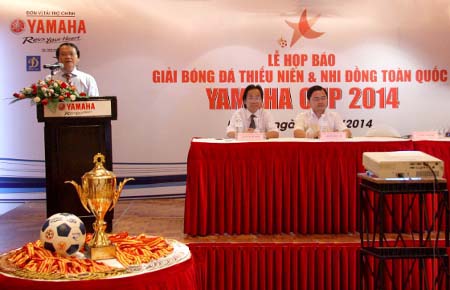 32 đội bóng tham dự Giải bóng đá Thiếu niên và Nhi đồng toàn quốc 2014